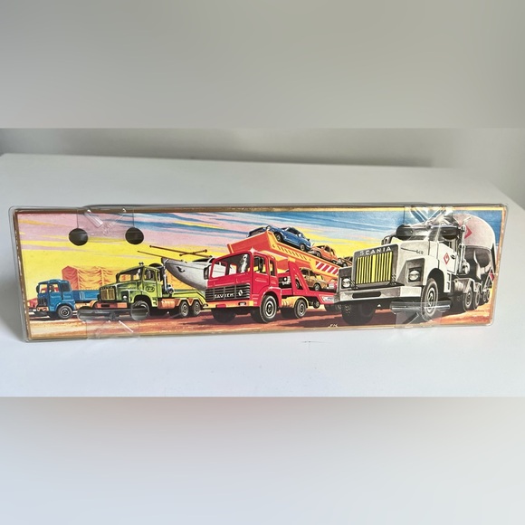 Vintage Majorette Scania BP Oil Tractor Trailer Semi Truck Series 3000, France - Picture 7 of 9